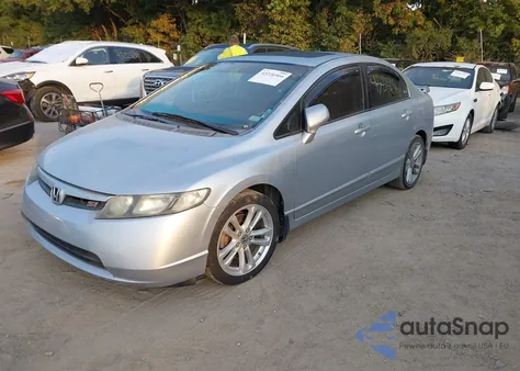 2008 Honda Civic Si/Si Mugen из США, поврежденный, VIN 2HGFA55578H712507